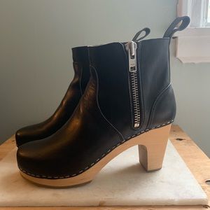 Swedish Hasbeens Zip It Up Emy Super High boots